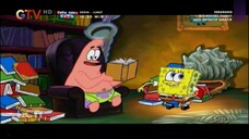 Spongebob Squarepants GTV HD • Part 1 • Baca Buku Pikiran Otak • Episode Bahasa Indonesia