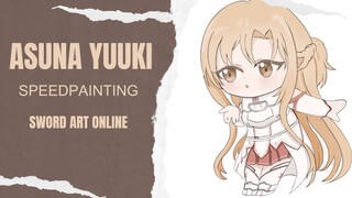 Gambar Requestan | Asuna Yuuki Speedpainting