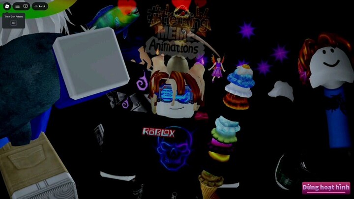 twins at the carousel kikuo #miku #vocaloid #roblox
