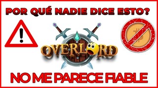 Overlord ❌ NO Es un Juego NFT Nuevo 🛑 CUIDADO 🛑
