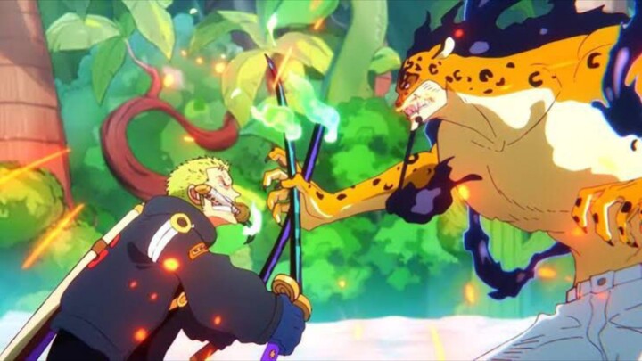 Pertarungan Epic Zoro Vs Lucci !!!