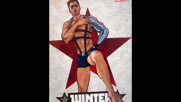 What if the male gaze turns on men…? Shield Winter’s gone wild again—this is insane!!