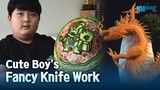 11-Year-Old Carving Master! The Way He Uses the Knife...OMG