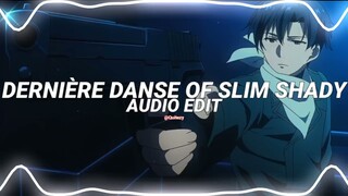 dernière danse x the real slim shady - indila, eminem [edit audio]
