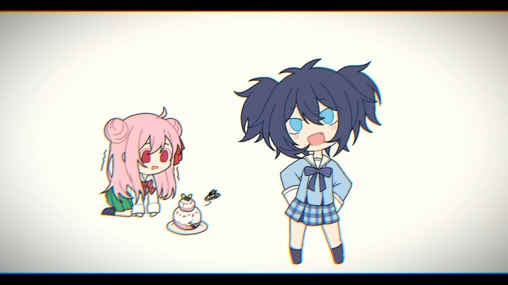 【Happy Sugar Life Handwritten】パンこげこげになっちゃった/The bread is burnt【Sugar and salt】