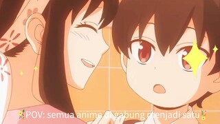 plot twist semua anime damai sejahtera 🗿