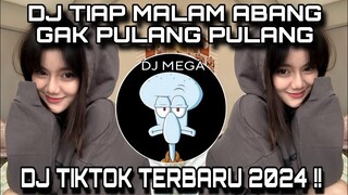 DJ TIAP MALAM ABANG GAK PULANG PULANG || DJ TIKTOK 2024 !!
