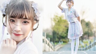 是古风小甜妹呢！甜甜的云裳谣