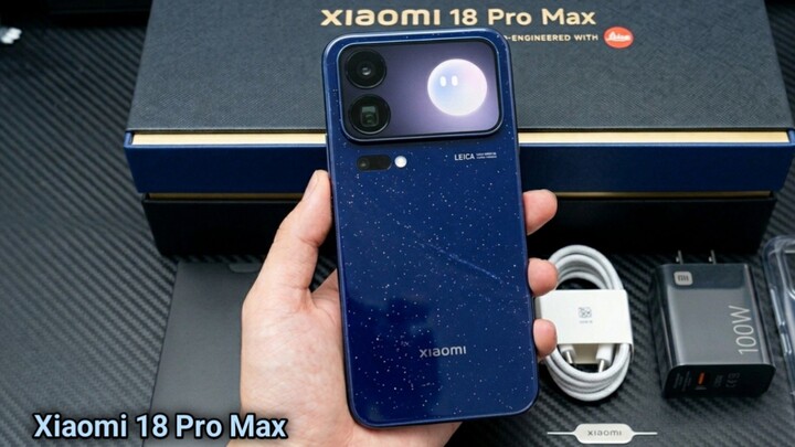 Xiaomi 18 Pro Max Blue (2026) - Unboxing And Review!