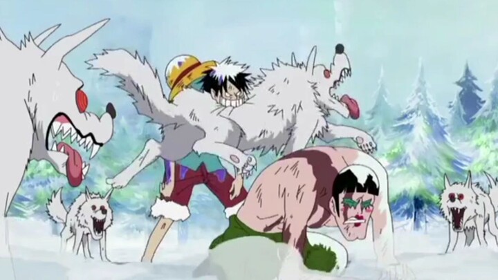 perjuangan bertahan hidup Luffy dan bon kurei