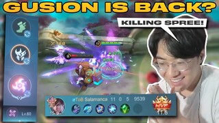 Gusion with killing spree is VALID | Mobile Legends | HOON