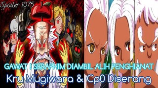 spoiler1075; GAWAT ! SERAPHIM DIAMBIL ALIH PENGHIANAT, Kru Mugiwara & Cp0 Diserang