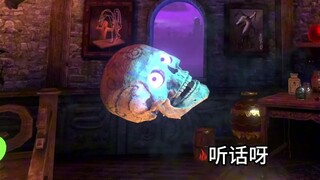 Mr. Skeleton who loves to play