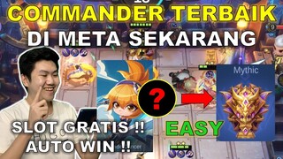 COMMANDER TERBAIK DI META SEKARANG !! UDAH OP MALAH DIBUFF LAGI !! COMBO MAGIC CHESS TERKUAT 2023