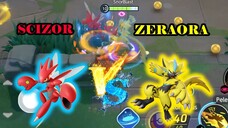 Scizor VS Zeraora! Life Steal VS Agility