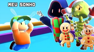 O MENINO HUMILDE FOI HUMILHADO POR NÃO TER SKIN DE NATAL NO STUMBLE GUYS