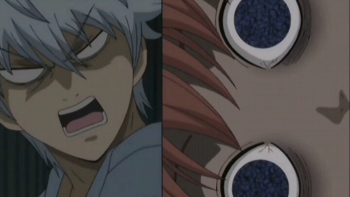 [ Gintama ] Kagura: I can't sleep but you can, it must be because your bed is comfortable so I can s