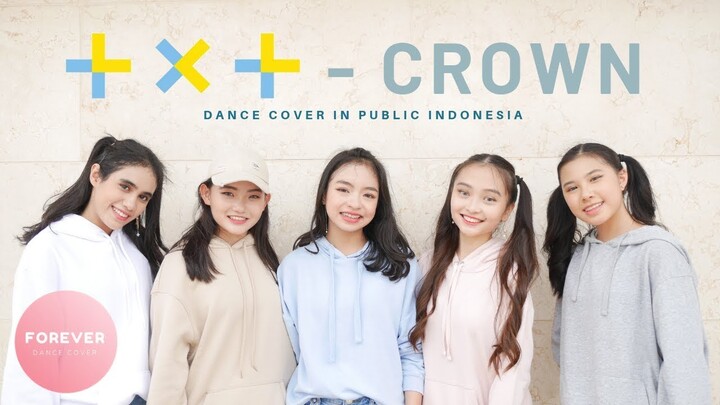 @FDCover TXT CROWN DANCE COVER in PUBLIC INDONESIA