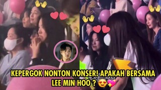 Apa Bersama Lee Min Ho? Cantiknya  Hye Kyo Saat Kepergok Nonton di Konser Uhm Jung Hwa 🌹😍