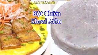 Cách làm Bánh Khoai Môn Hấp& Bột Chiên khoai môn trứng ngoài giòn trong dẻo cực ngon