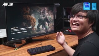 Filipino TRIES 4K 144Hz MONITOR w/ Intel 12th Gen CPU