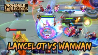 MANIAC 🔥🔥🔥 LAWAN WANWAN DI LATE GUA KOK KAYA KERUPUK YA | LANCELOT GAMEPLAY #129 | MOBILE LEGENDS