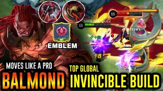 Balmond invincible! Best emblem + Build TOP Global Easy Win! in Mobile Legends