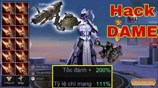 LIÊN QUÂN : Valhein Ông Ăn Xin Lên Đồ Troll Game Bắn Như Hack DAME Ăn Nhẹ 20 Mạng