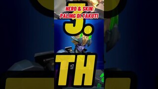 HERO & SKIN PALING DITAKUTI DI MOBILE LEGENDS