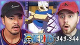 THE WANO SAMURAI?? -  One Piece Episode 343 & 344 REACTION + REVIEW!
