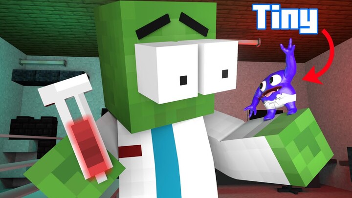 Monster School: TINY Captain Fiddles Experiment | Garten of Banban x Minecraft Animation