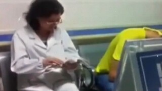 "The 51-year-old medical director has become a crazy doctor. She wears a white coat but never sees p