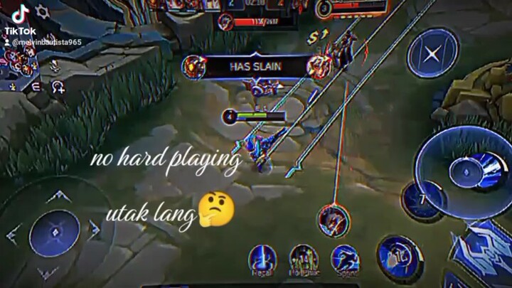 no hard playing   utak lang🤔