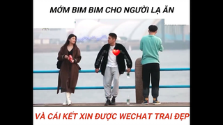 Cho người lạ ăn bim bim và cái kết #giaitri