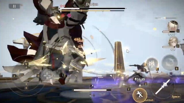 1ST TRY KEREN BANGET! BLACK BEACON King Darius Ending Walkthrough and gameplay p