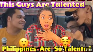 FILIPINOS RAW TALENTS JUST GIVE THEM 🎤 #filipinos #filipinocansing