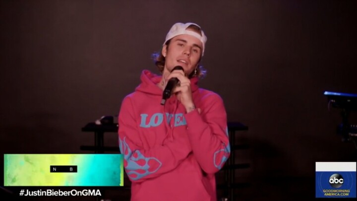 Justin Bieber ร้องเพลง Hold On ใน GMA