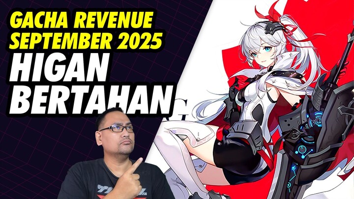 Gacha Revenue September 2025