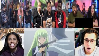 CODE GEASS EPISODE 16 REACTION MASHUP!!