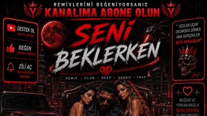 Seni Beklerken _ DJ Yusuf Yılmaz _ Turkish Cyber Festival House  #remix #djyusuf