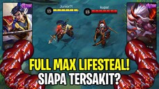 ZILONG VS MARTIS || FULL LIFESTEAL ENDLESS BATTLE || MOBILE LEGENDS