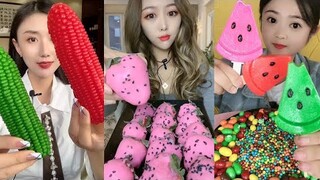 [ASMR] THÁNH ĂN ĐÁ| Ăn Đá lạnh, chocola đông lạnh đa màu sắc| Ice Eating MUKBANG SATİSFYİNG#295