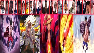 LUFFY Top 5 Moments Part 1 |One Piece Reaction Mashup