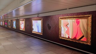 「BanG Dream! Ave Mujica」东京JR新宿站广告墙