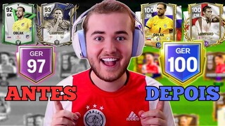 TRANSFORMEI O TIME DO INSCRITO NO FC MOBILE🔥PASSE ESTRELA VALE MUITO A PENA
