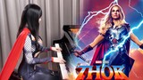 [The Goddess of Thor plays the piano with electricity! ] Thor 4: Love and Thunder theme song "Sweet 