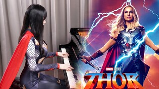 [เทพธิดาแห่งธอร์เล่นเปียโนด้วยไฟฟ้า! ] เพลงประกอบ Thor 4: Love and Thunder "Sweet Child O' Mine" การ