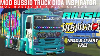 RILIS!!! MOD BUSSID TRUK GIGA INSPIRATOR FULL MODIFIKASI || MOD BUSSID TERBARU || LINK MEDIFIRE✓