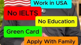 Do You Want to Work in USA?