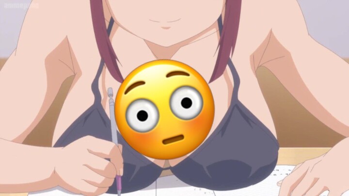 Belajar sama senpai tapi ga bisa konsen😩